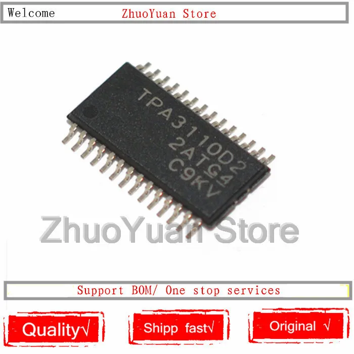 1 шт./Лот Новый TPA3110D2 TPA3110 TPA3110D2PWP TPA3110D2PWPR SSOP 28 оригинальный IC чип|Голосовые модули