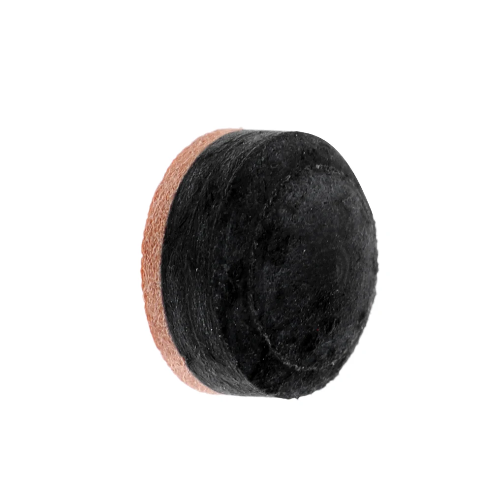 High Quality Pigskin Snooker Pool Cue Tips 11mm / 13mm - Soft /Medium /Hard for Laminated Leather Cue Tips Billiards Accessories