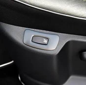 

For Renault Captur 2013 14 15 2016 ABS Matte seat adjustment knob button switch Accessories Cover trim parts frame Car Styling