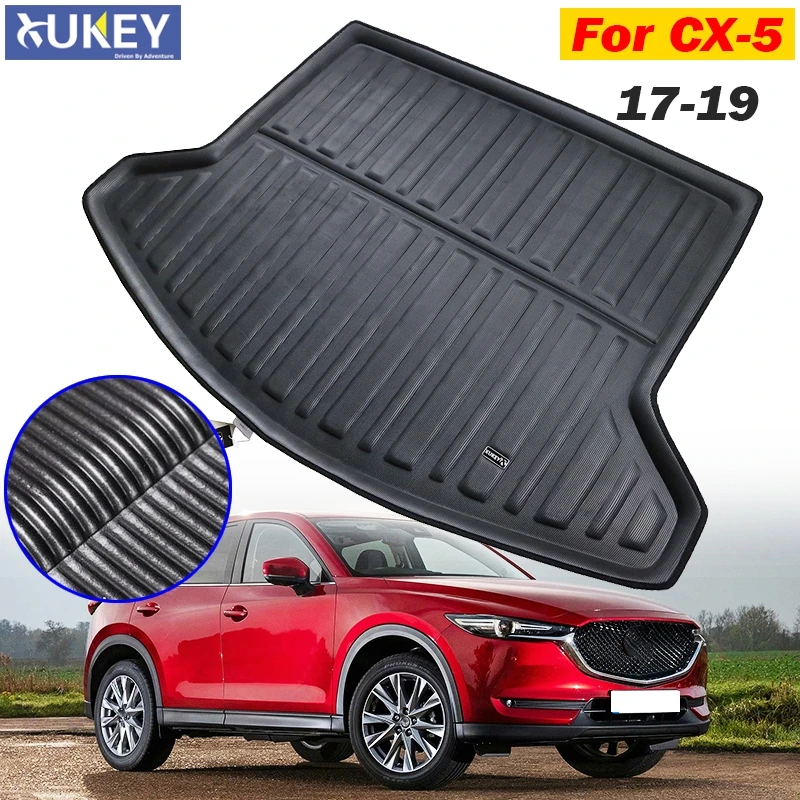 Защитный коврик для задних ботинок Mazda CX5 MK2 2017 2018 2019 2nd Gen защитный багажника