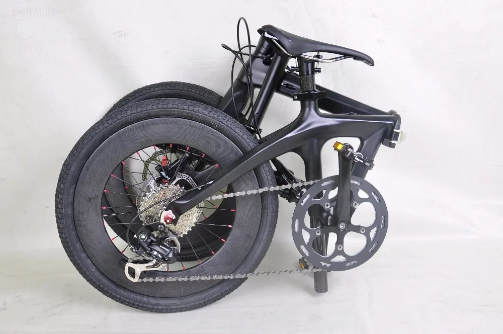 Excellent Brand top quality carbon 20" folding bike complete popular custom design super light 10.18kg 20er full bicycle with groupset 4