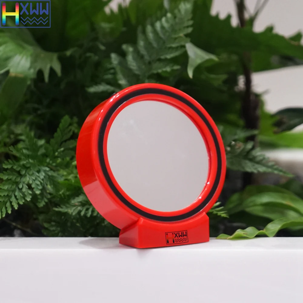 

HXWW Portable Mini mirror Wireless Bluetooth Speaker with brightening light and support TF card play