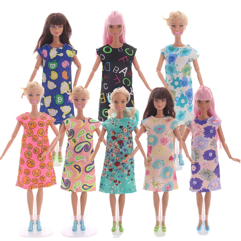 Hot Sale 1/6 Doll Clothes 12 styles Fashion Casual dress Wear Handmade