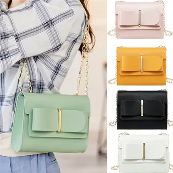 

2019 Hot Summer Women Small PU Leather Shoulder Handbag Messenger Bag Purse