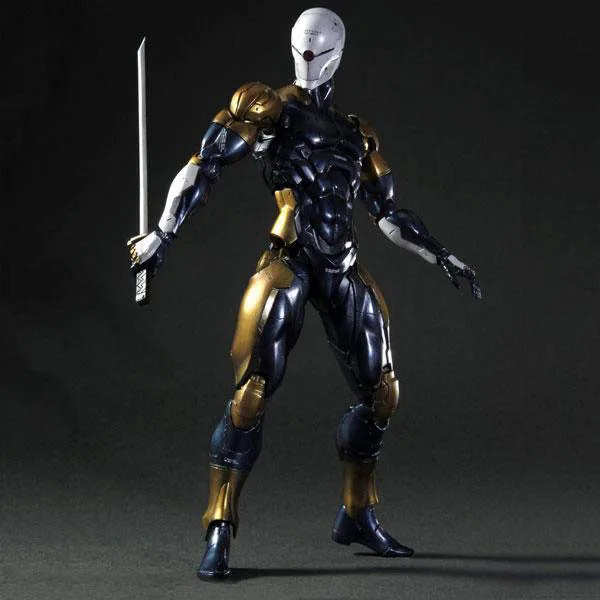 PLAY ARTS 24 см металлическая Шестерня твердая серая лисица фигурка модель игрушки