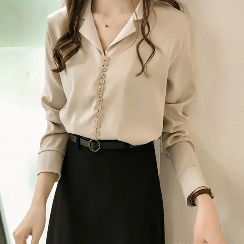 

Femme Womens Tops Fashion 2019 Spring Shirt Women Long Sleeve Blouse Korean Woman Clothes
