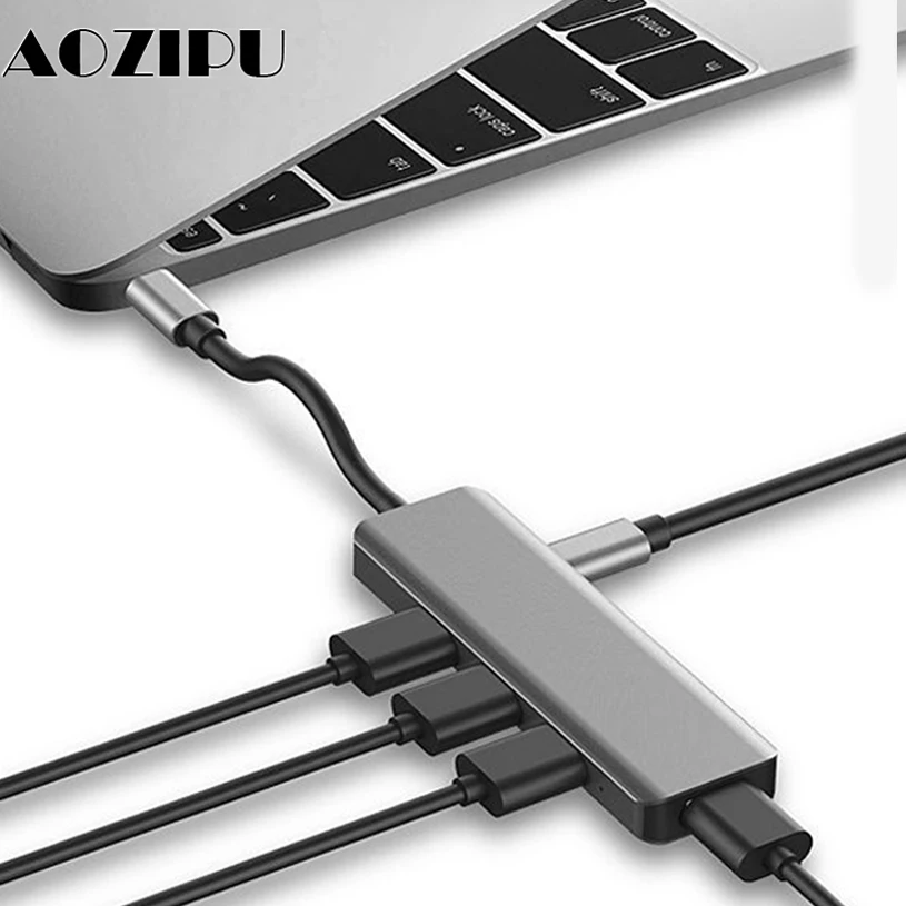 

Type C To HDMI USB 3.0 RJ45 VGA Charging Adapter Converter USB Type-c Docking Station USB-C HUB for MacBook Samsung Galaxy Note8