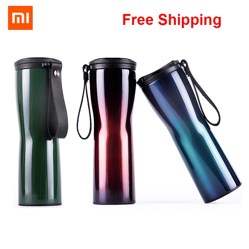 

Xiaomi Travel Mug Moka Smart Coffee Tumbler Vacuum Insulation Bottle Touch Temperature Display Screen Stainless Steel Coffee Cup