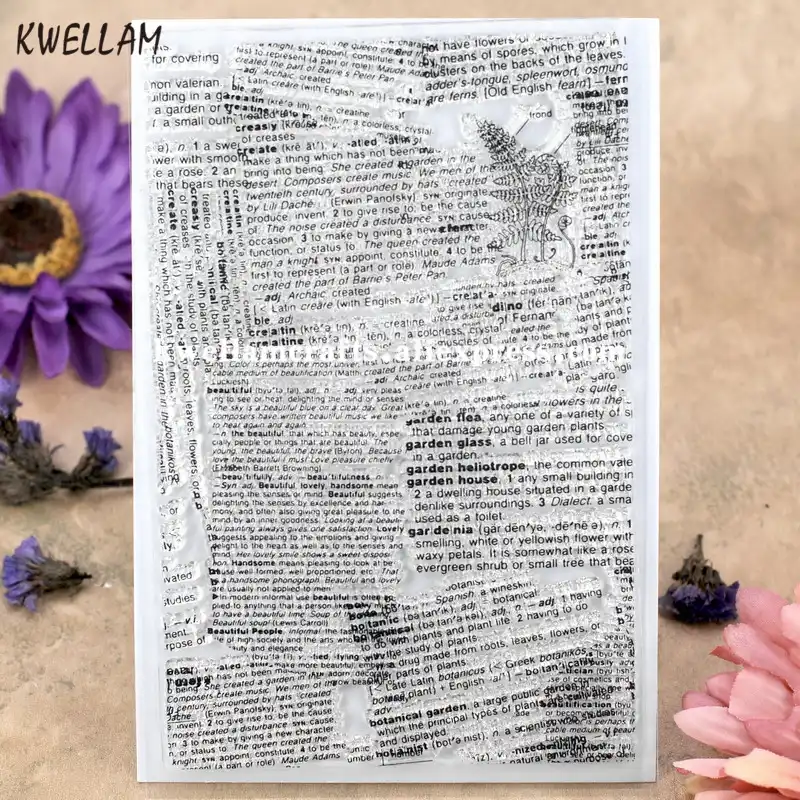 Gazete Arka Plan Karalama Defteri Diy Fotograf Kartlari Lastik Damga Seffaf Damga Seffaf Damga 10x15 Cm Kw7101425 Temizle Pullar Seffaf Damgalastik Damga Aliexpress