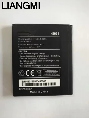 

2500mAh cell phone battery For Wiko 4901 For Wiko 4901 Mobile Phone Batterie Bateria Replace Parts with phone stander for gift