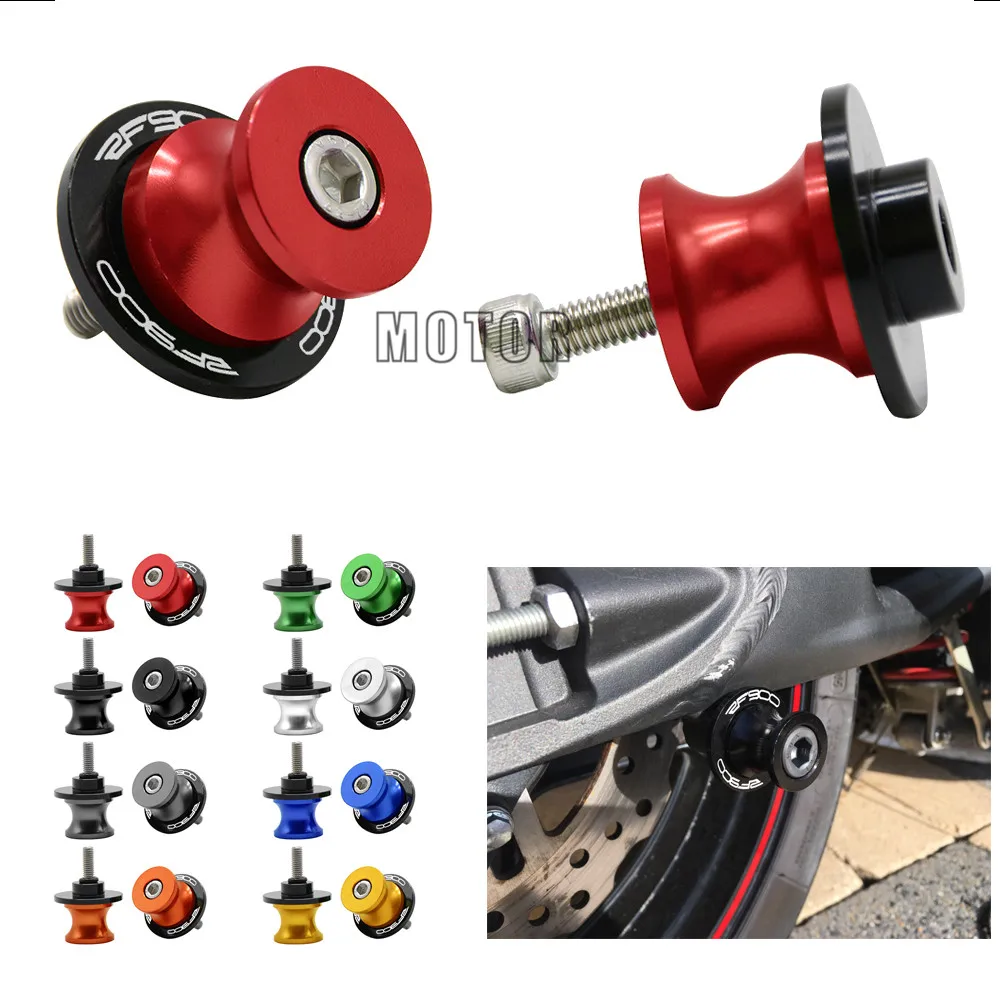 

For SUZUKI RF900 R RF900/R 1994-1997 8mm Swingarm Spools Slider CNC Aluminum Motorcycle Swingarm Cover Frame Stands Protector
