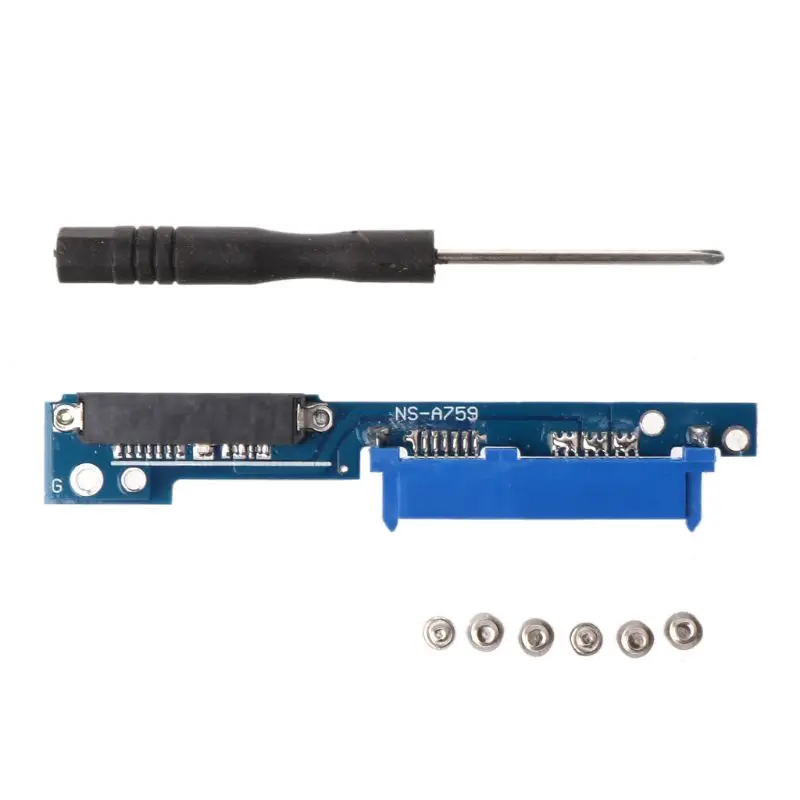 

Micro SATA 7+6 Male to SATA 7+15 Female Adapter Serial ATA Converter For Lenovo 310 312 320 330 IdeaPad 510 5000 Circuit Board