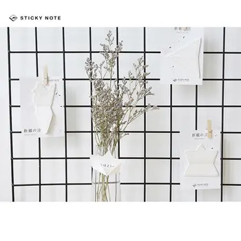 

36 pcs/Lot Folding art memo pad and sticky note Paper plane envelope notes Scrapbooking stickers Office School supplies A6747