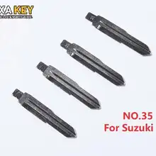 10 шт.) No.35 Металлические Пустые балванки для ключей дистанционный ключ Тип ключа 35 для Suzuki Alto