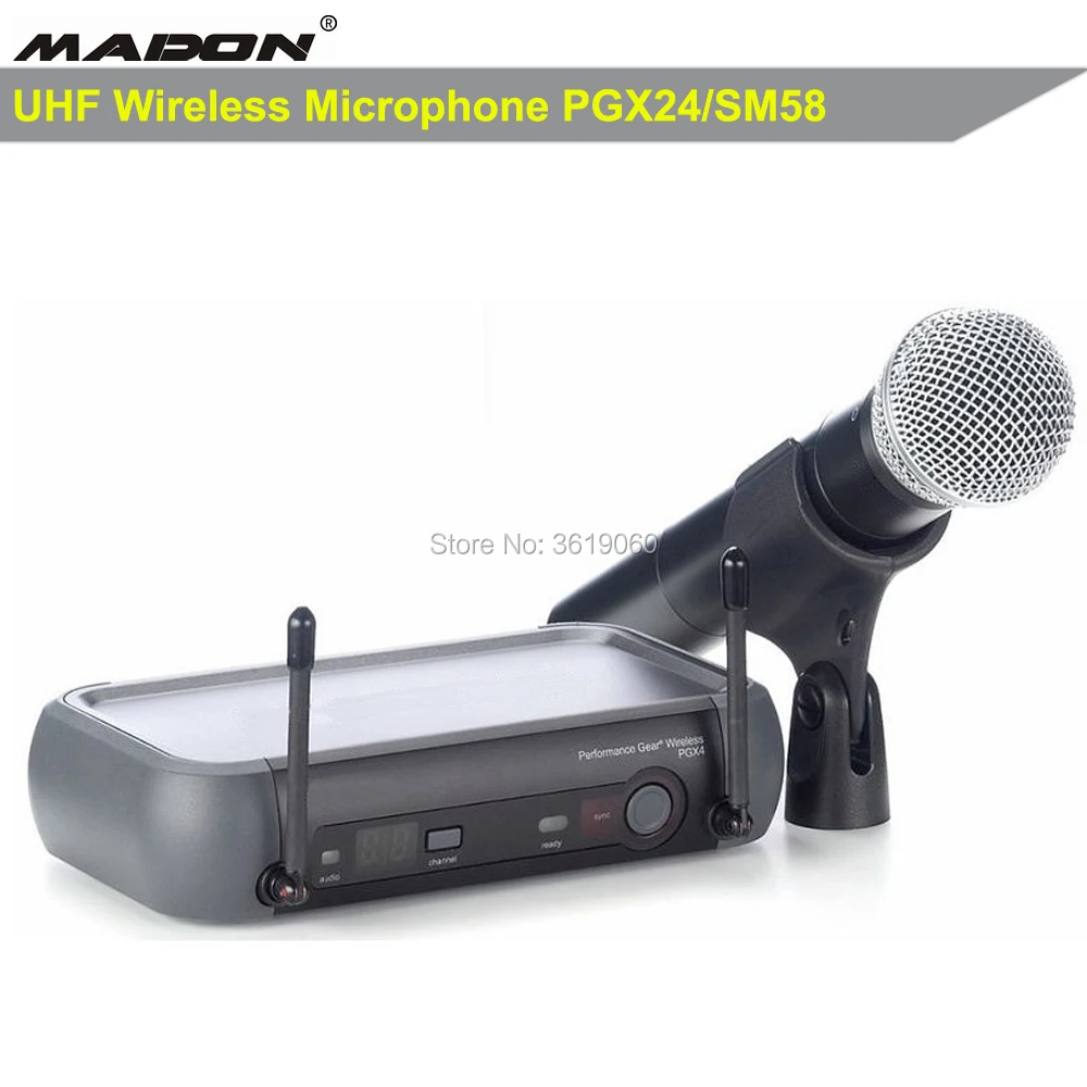 Профессиональный беспроводной микрофон PGX24/58 высокопроизводительный