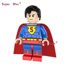 50 шт. Супер герои marvel dc comics модель Супермен Лига Справедливости строительные блоки, друзья хобби Игрушки для мальчиков