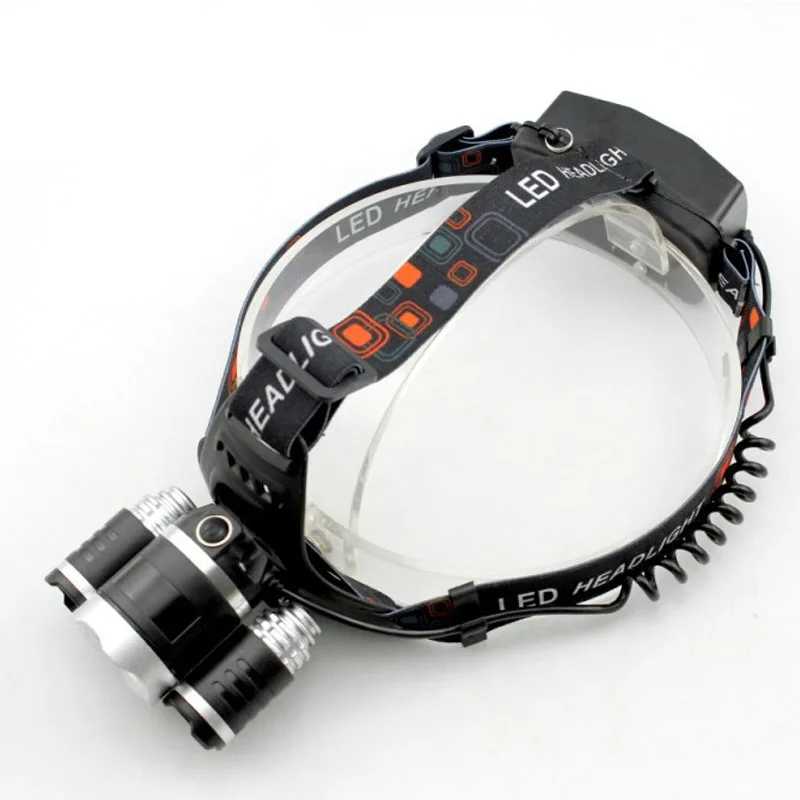 

1000LM 3 XM-L2 LED Headlight USB use 18650 Batteries Outdoor Camping Head Torch Rechargeable Flash