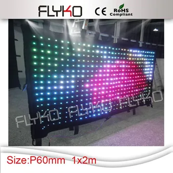 

high quality china hd p6 1x2m 528 leds flexible led display screen hot xxx