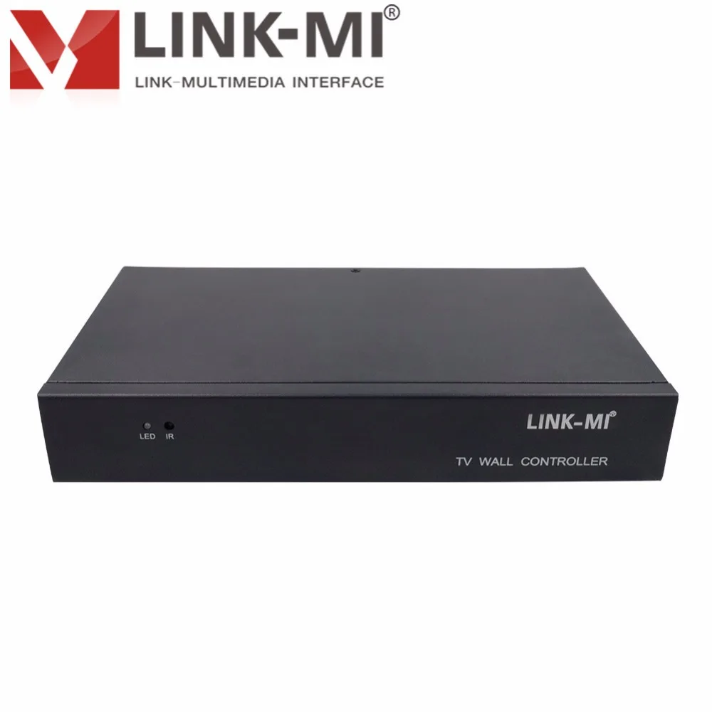 LINK MI TV 04 2x2 настенный видеоконтроллер USB + HDMI VGA AV с полностью цифровой обработкой