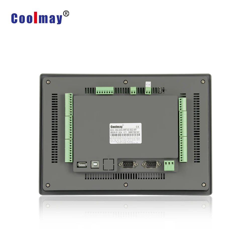 10 дюймов сенсорный экран hmi 12 цифровой Релейные выходы 2 регулятор температуры с термопарным температуры plc контроллер с ethernet-портом