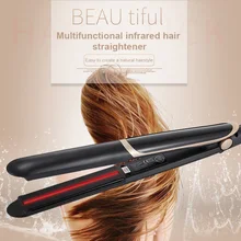 Профессиональный инфракрасный плоский утюжок для завивки волос анион выпрямление волос щипцы для завивки керамической пластины инструмент HY99 FE28