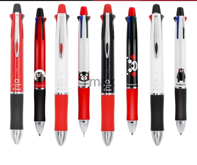 

PILOT BKHDF 110FK Dr.Grip Limited Kumamon edition 4 in 1 Multifunctional ballpoint pen + 0.5mm pencil Writing Supplies