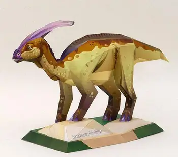 

Deputy Longlong Dragon 3D Paper Model Yizhi Parent-child DIY Dinosaur Animal Repository Paper Model
