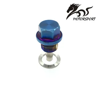 

Titanium alloy Magnetic Oil Drain Plug M14*1.5 fits for Suzuki, Honda, mitsubishi, Mazda, audi ,Volkswagen,Hyundai