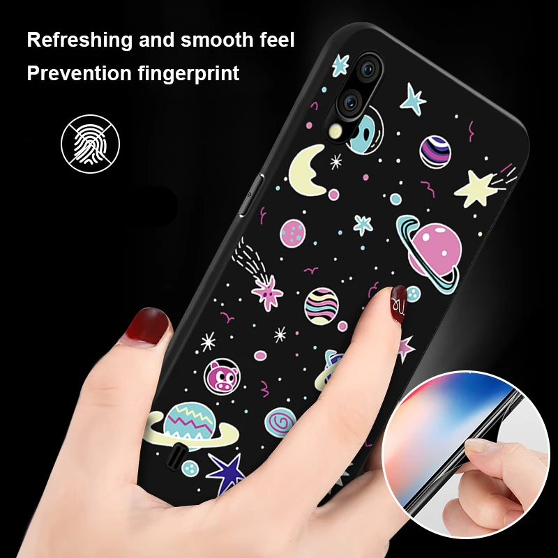 Чехол для Samsung Galaxy матовый Силиконовый чехол M10 M20 M30 A10 A20 A30 A40 A50 A60 A70 A20E из