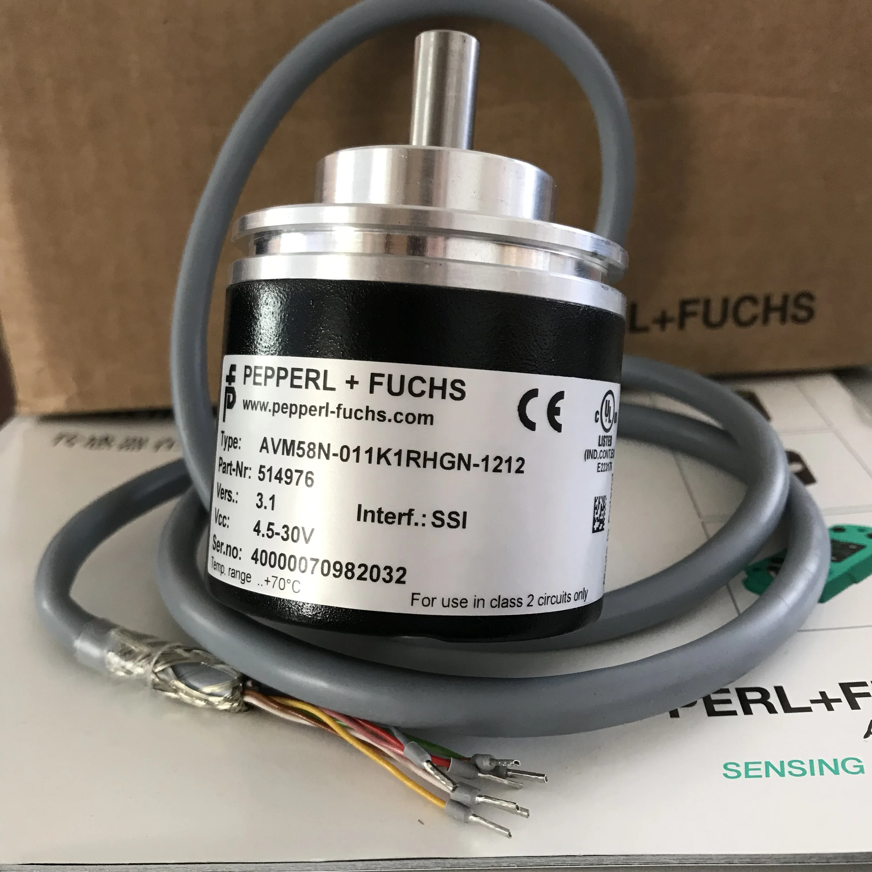 

AVM58N-011K1RHGN-1212 Multi-loop Absolute Encoder
