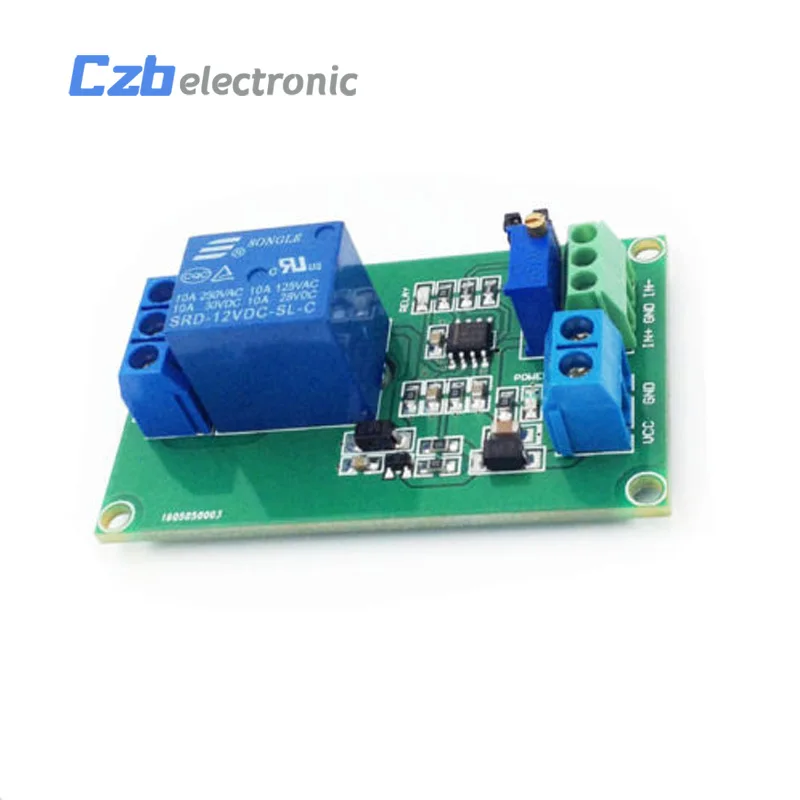 DC 12V Auto Circuit Modifications Voltage Comparator LM393N for Remote Control