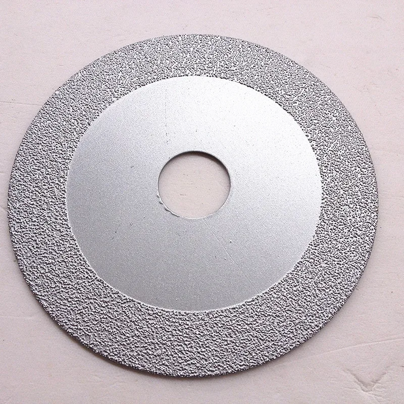 100mm Glass Ceramic Diamond Saw Blade Disc Cut Wheel For Angle Grinder Silver 1x 