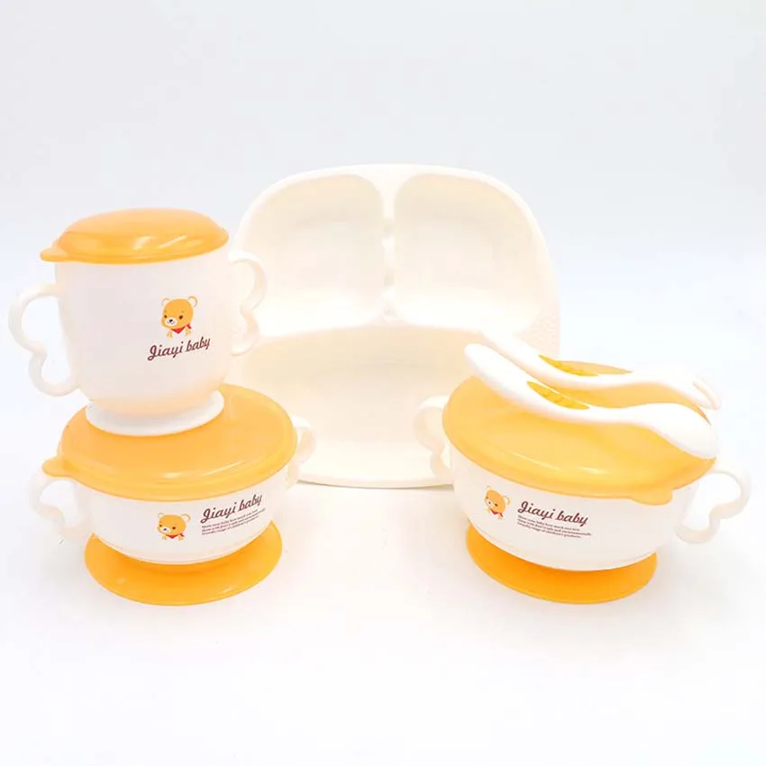 Baby Bowl Set Feeding Cup Bears Baby Bowl Suction Plate Bpa Free Baby Bowls with Spoon Lid Kids Dinnerware Set Baby Bowl Set Feeding Cup Bears Baby Bowl Suction Plate Bpa Free Baby Bowls with Spoon Lid Kids Dinnerware Set