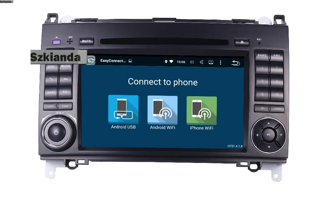 Excellent 7" 1024*600 Android 9.0 Car DVD Player for Mercedes/Benz Sprinter 2500 3000 Vito Viano W169 W245 W469 W906 GPS A9 Octa Core Wifi 3