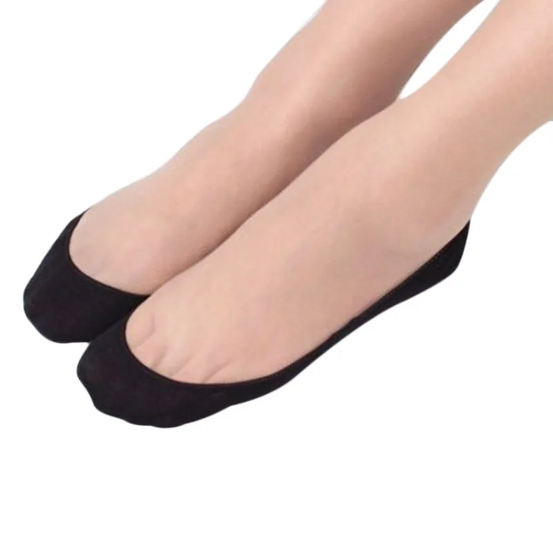 Носки до лодыжки носки женские хлопковые женские невидимые следки без шоу Peds женские тапочки с низким вырезом носки для балерины Нескользящие jh0410