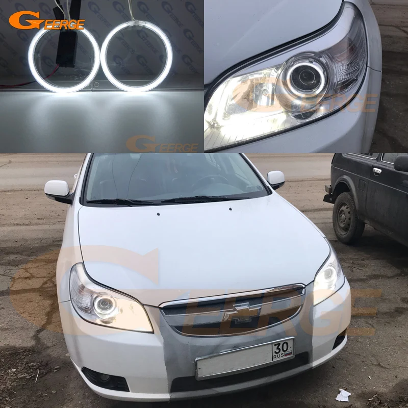 

For Chevrolet Epica 2007 2008 2009 2010 2011 2012 2013 Excellent Ultra bright headlight illumination CCFL Angel Eyes kit
