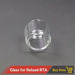 Volcanee 2 шт./лот продлить замена Pyrex Стекло трубки для Reload RTA бак пульверизатора аксессуары для электронных сигарет