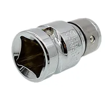 Быстроразъемный адаптер гнездо 1/" Квадратный привод до 8 мм шестигранный наконечник отвертки держатель конвертер ударная головка адаптер конверсионный инструмент