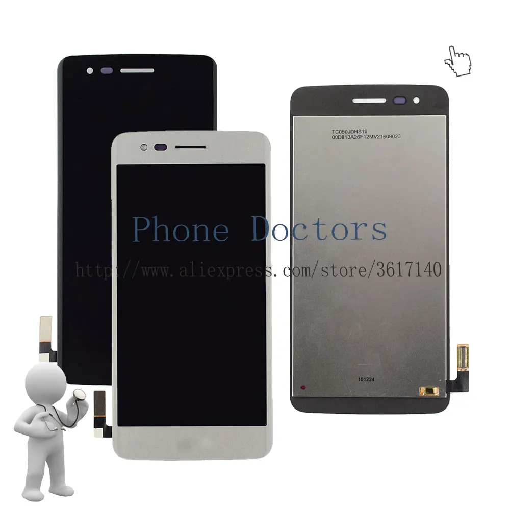 5 0 ''Полный ЖК-дисплей + сенсорный экран дигитайзер в сборе для LG K8 2017 Aristo M210 MS210