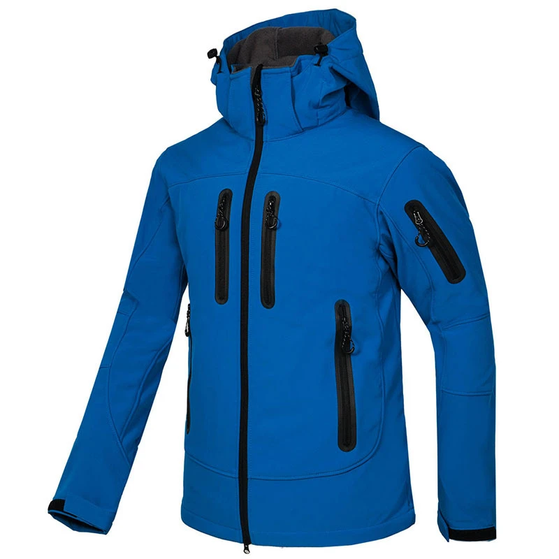 

CANDOMOM Winter Jacket Men Cardigan Waterproof Jackets Men Outdoors Therma Cycling Fishing Mountaineering Clothes