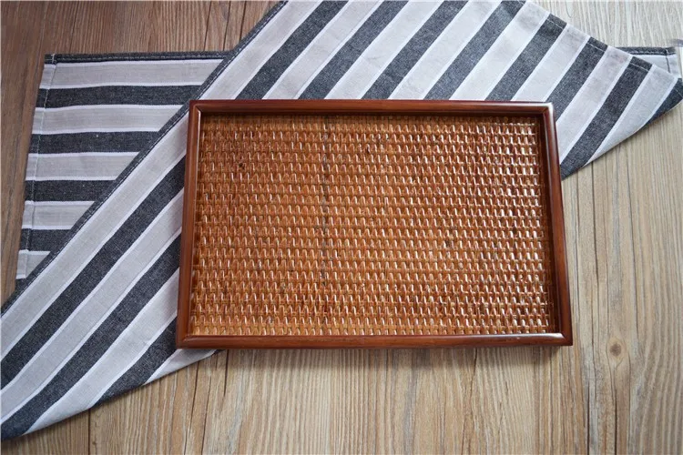 vintage wooden tray