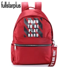 Supremo 4 Multicolor Mujeres nylon Mochila Elegante Carta Plus Mochila Girls School Backbag Mochila Envío Gratis