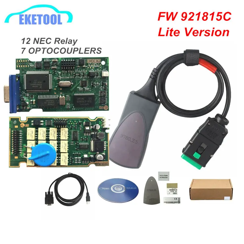 Lexia PP2000 Diagbox V7.83 для Citroen для peugeot FW 921815C Профессиональный OBD диагностический Lexia-3 V48 PP2000 V25 Lexia 3