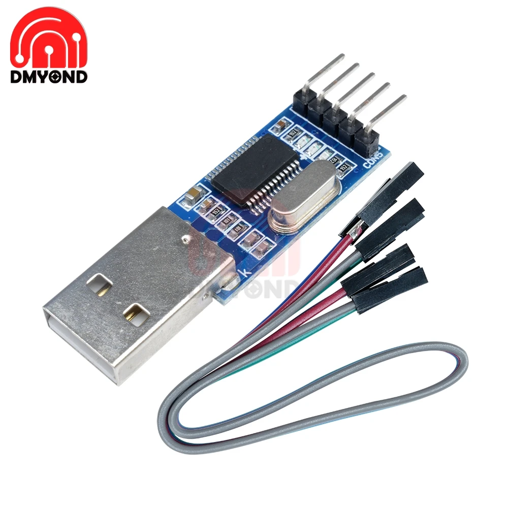 Модуль адаптера преобразователя PL2303 USB в RS232 TTL для Arduino PL2303 PL2303HXA, плата для загрузки кабеля, «сделай сам», электронный, 1 компл.