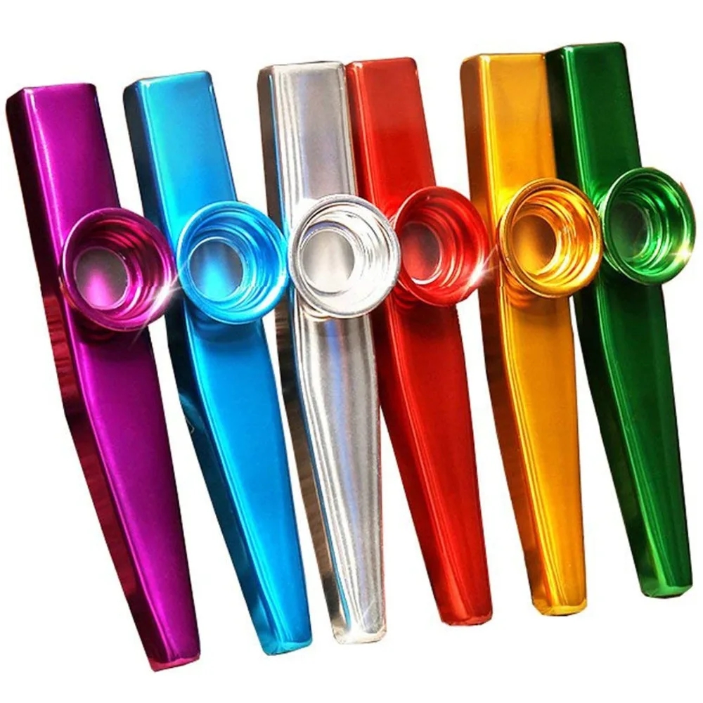 Free Shipping Simple Design Lightweight Kazoo Aluminum Alloy Metal For