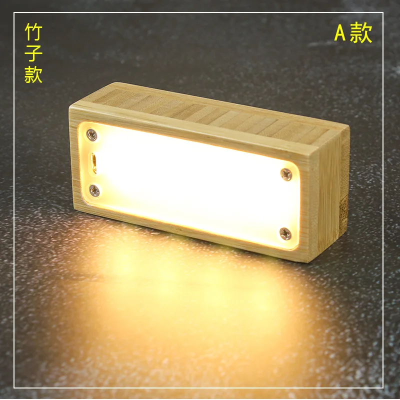 Светодиодный ночник HOTFUN с питанием от USB настольная лампа деревянный