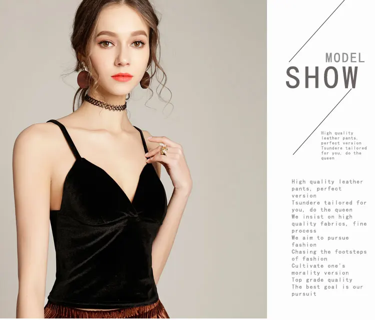 Women Sexy Velvet Crop Top Cropped Camis Vintage Tops Womens Retro Harajuku Sleeveless Bralette Tank Top Women Summer 201823