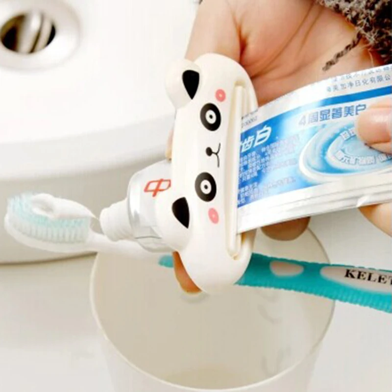 

2016 New 1PCS Cartoon Multifunctional Toothpaste Squeezer Easy Squeezing Toothpaste Device Cleanser Toiletries Bathroom