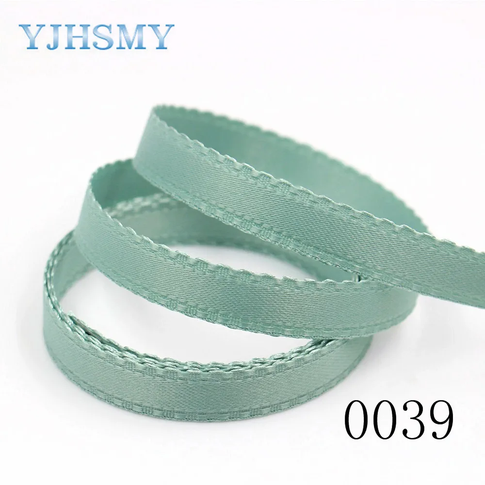 YJHSMY D-18130-190 10 mm 5 yards Solid color bilateral wave ribbons Wedding decorative ribbons gift wrap DIY handmade materials Satin ribbons Ribbon decoration Ribbon supplies Wrapping ribbon Grosgrain ribbon Sewing ribbon Christmas ribbon Cotton ribbon Organza ribbon