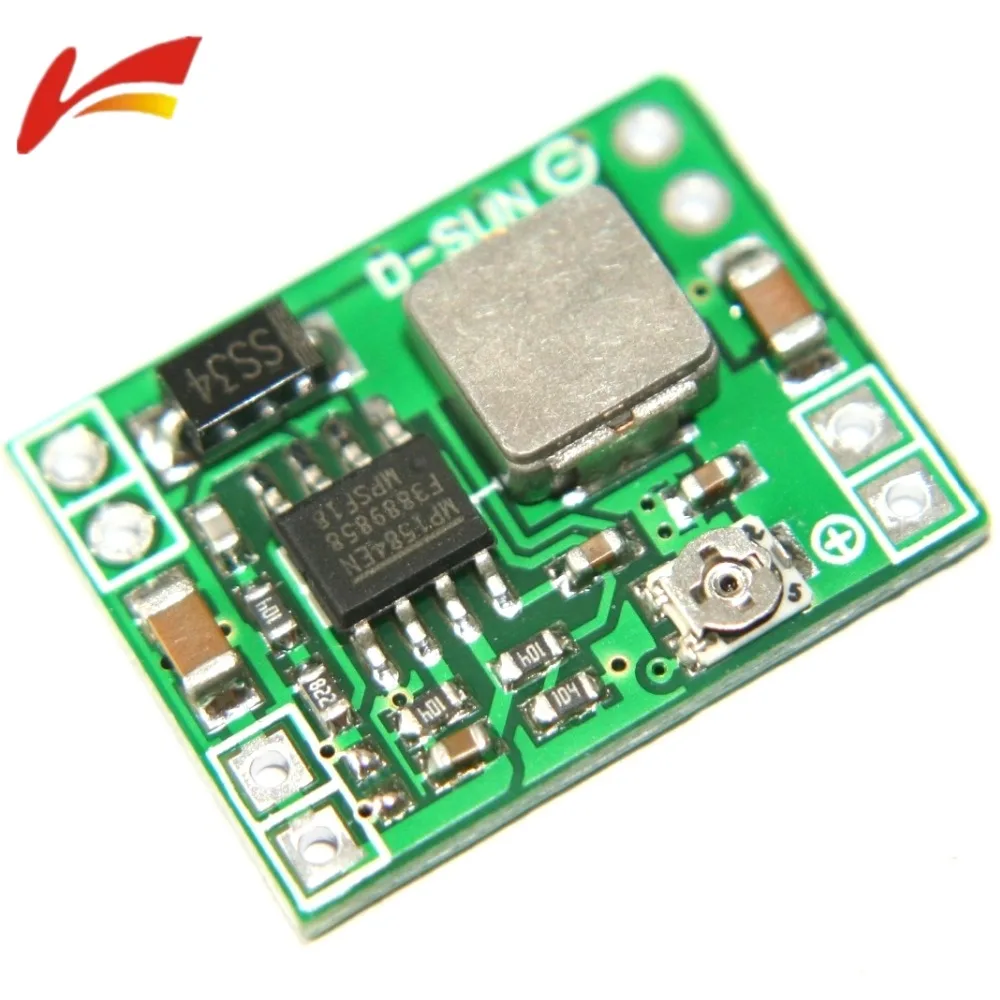 

10pcs Ultra-Small Size DC-DC Step Down Power Supply Module 3A Adjustable Buck Converter Replace LM2596